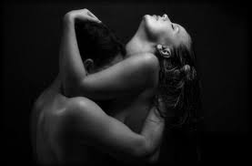 blk and wht pic couple